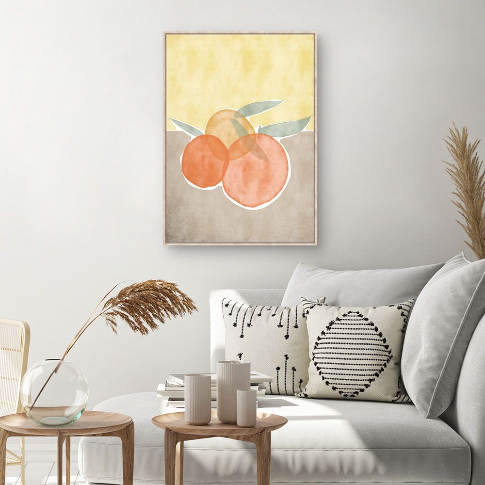 Tableau Oranges aquarelles