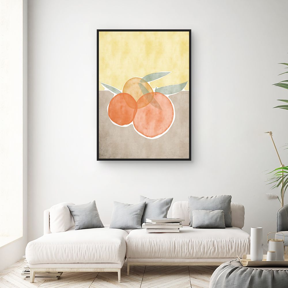 Tableau Oranges aquarelles