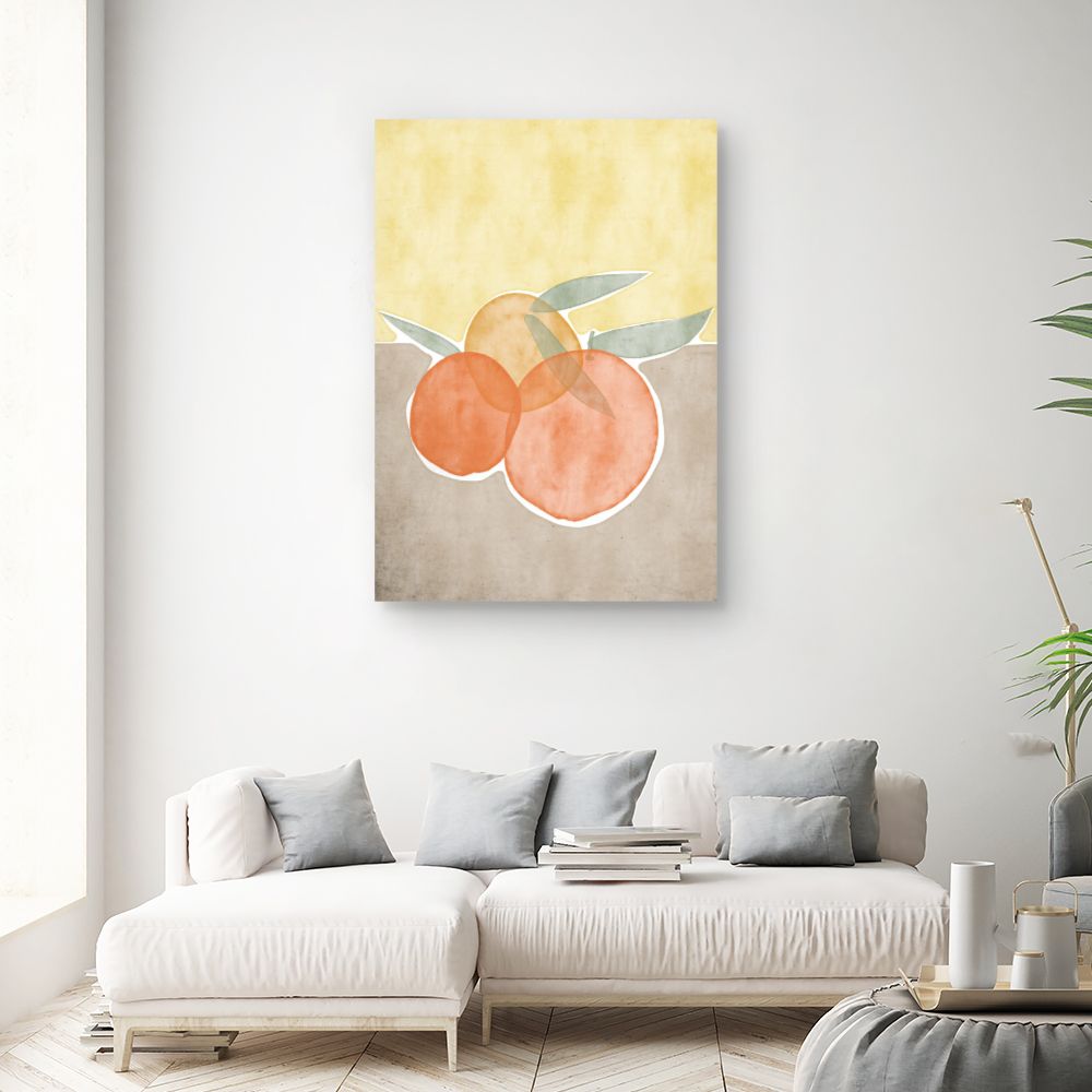 Tableau Oranges aquarelles