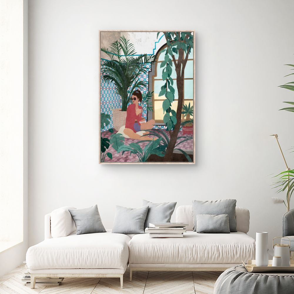 Tableau Évasion exotique