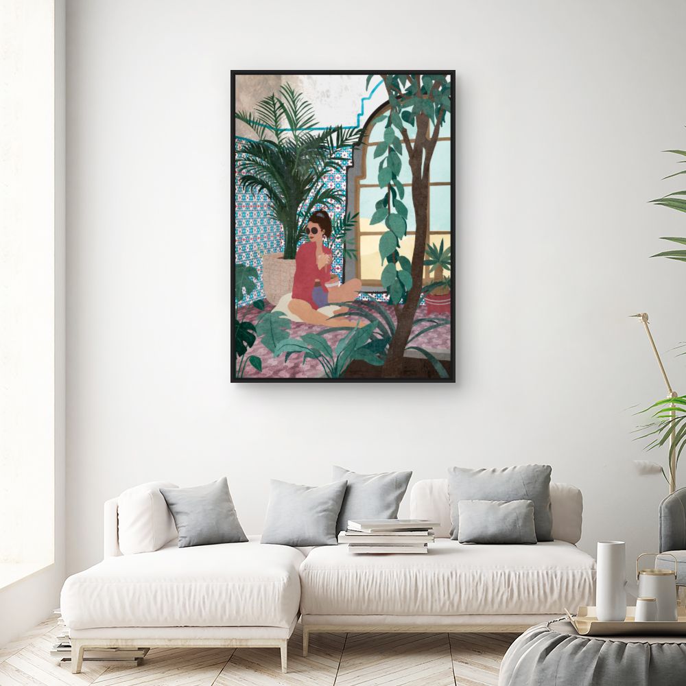 Tableau Évasion exotique