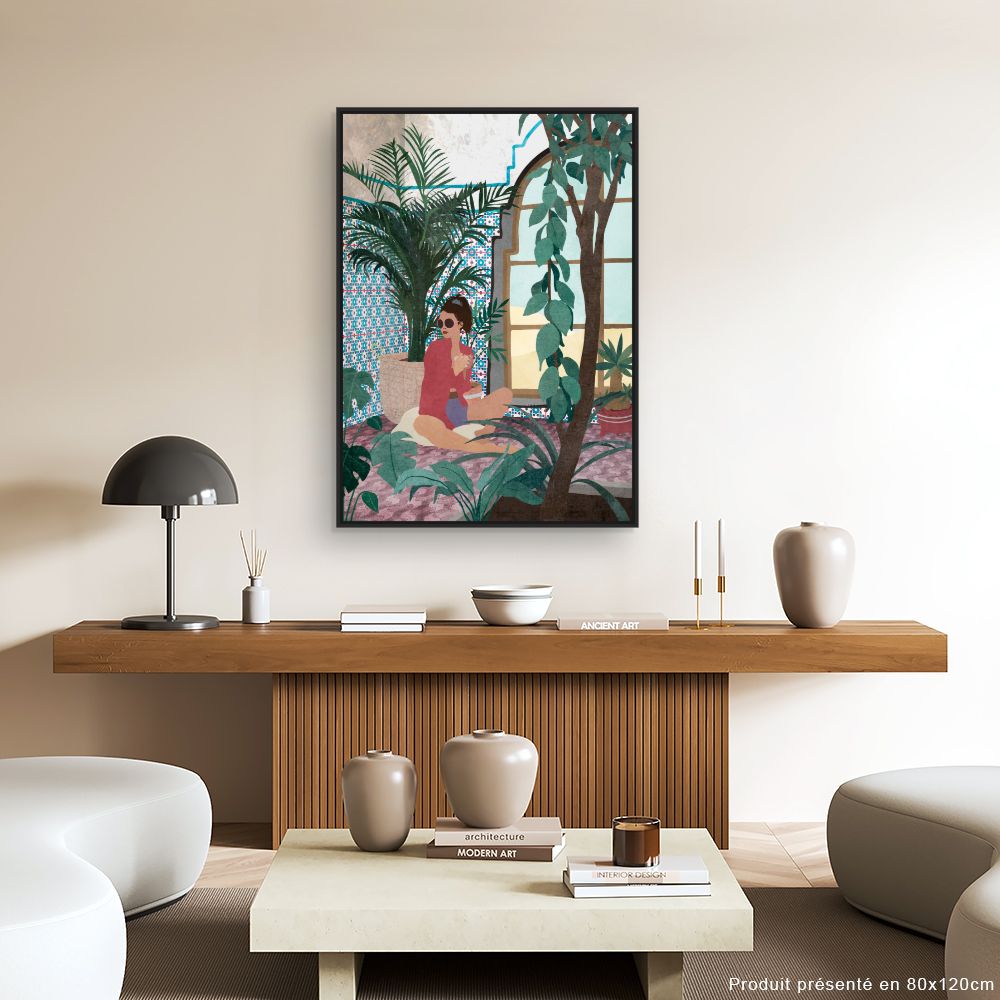 Tableau Évasion exotique