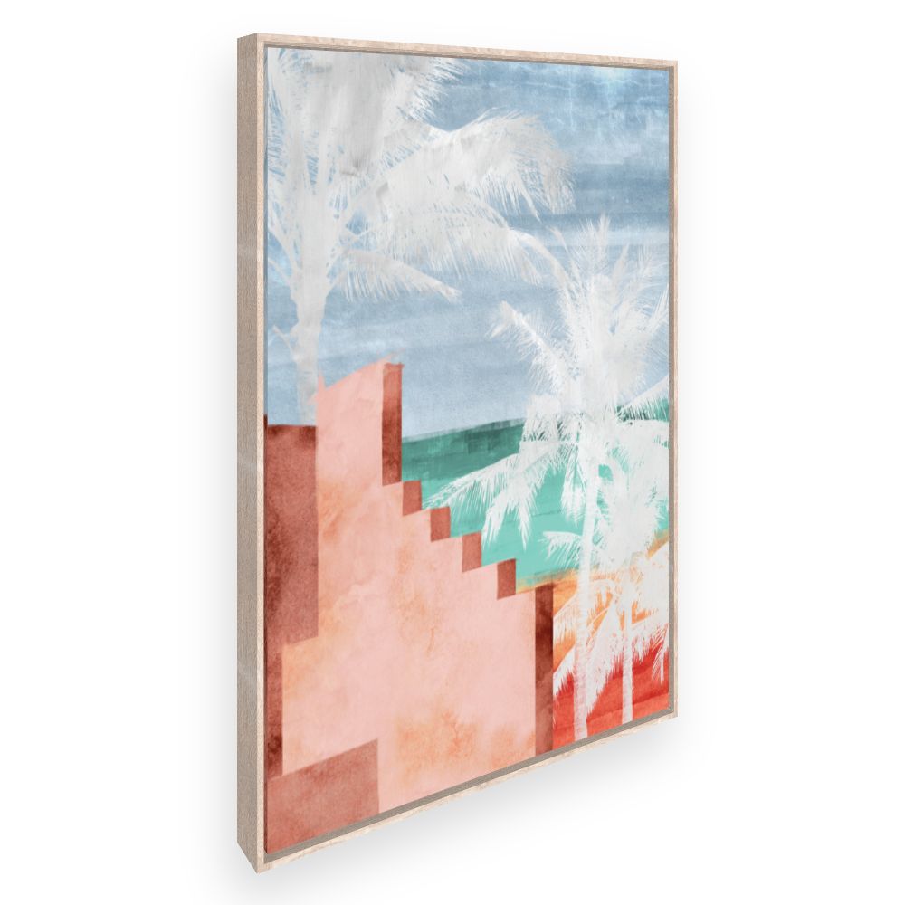 Toile Paysage tropical estival