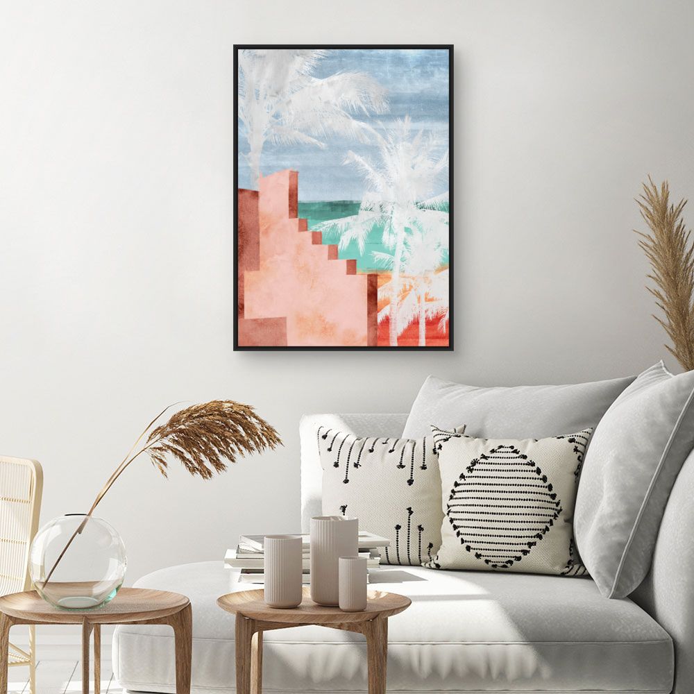 Tableau Paysage tropical estival