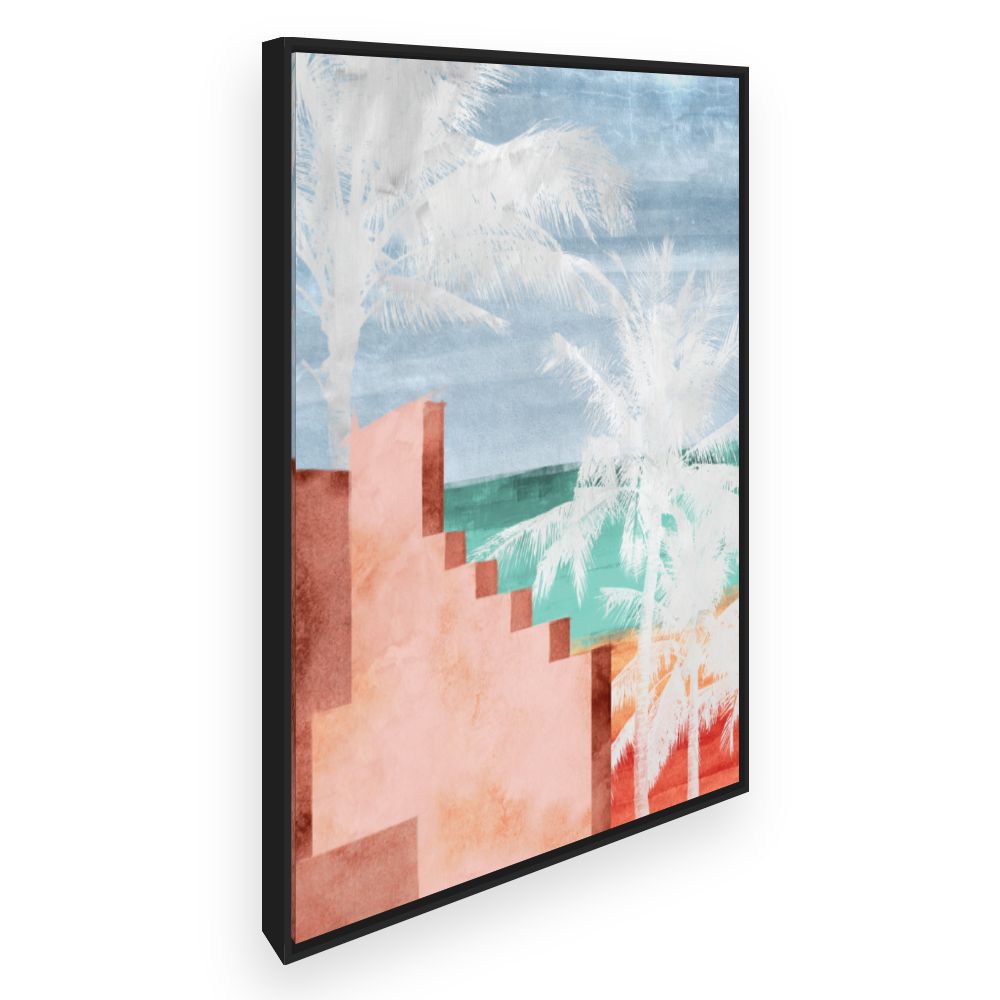 Toile Paysage tropical estival