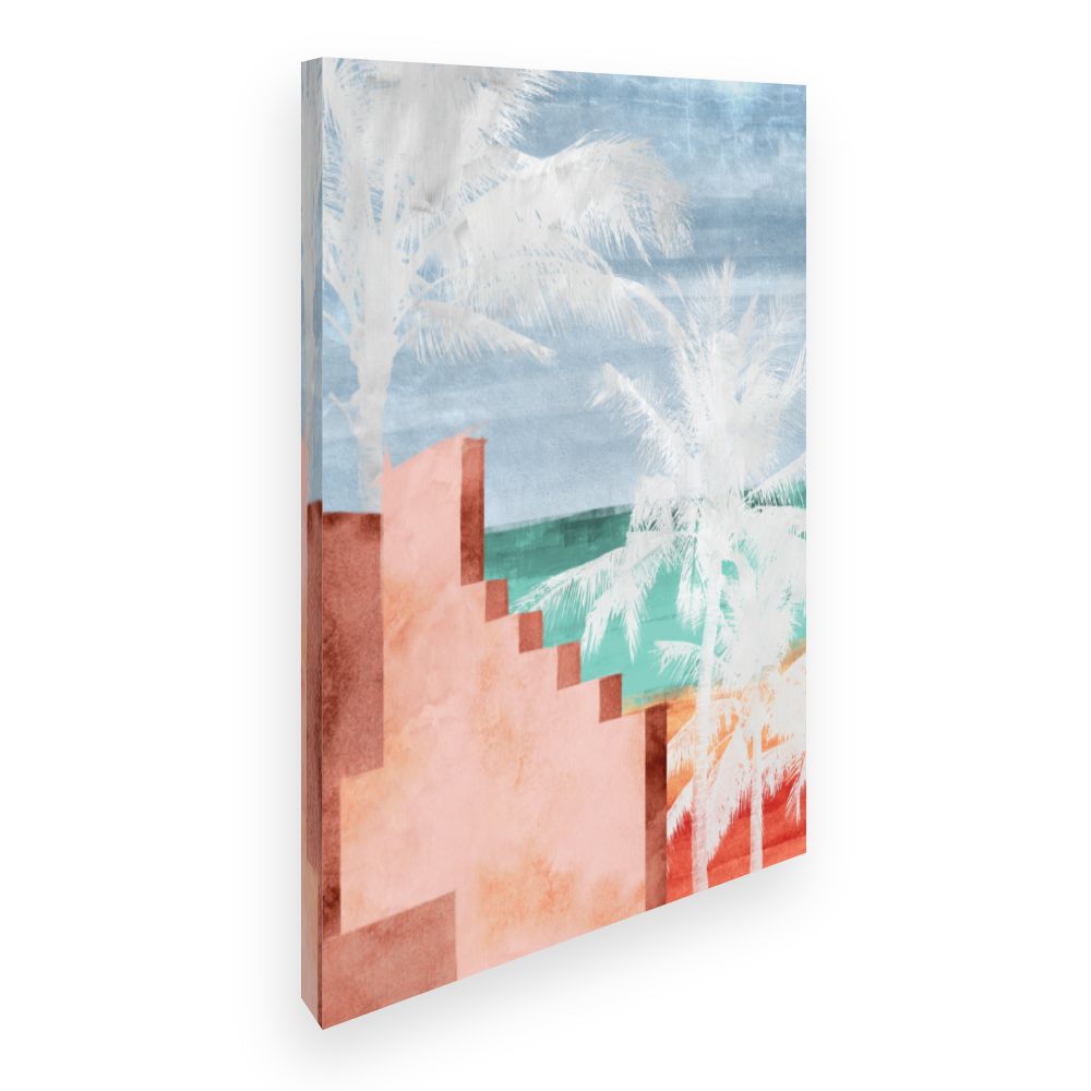 Toile Paysage tropical estival