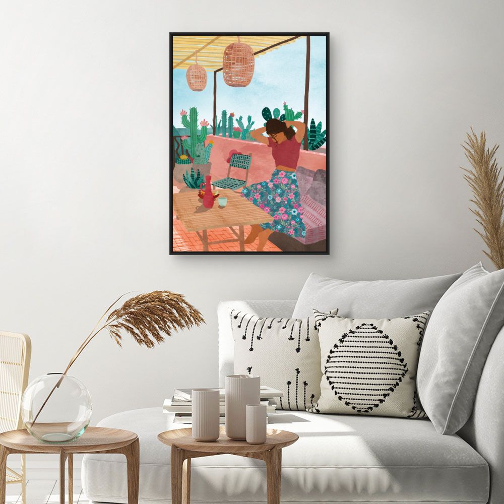 Tableau Terrasse ensoleillée