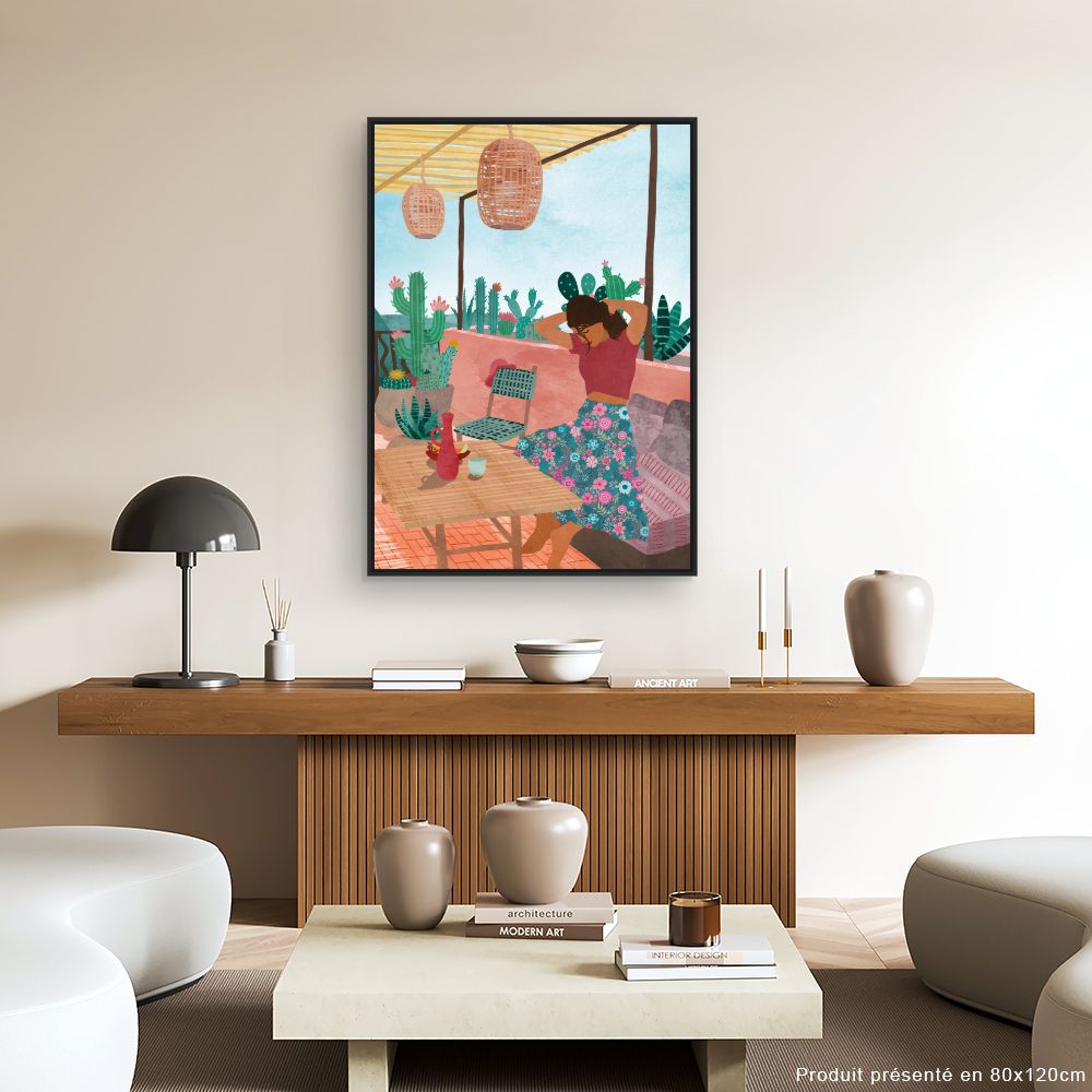 Tableau Terrasse ensoleillée