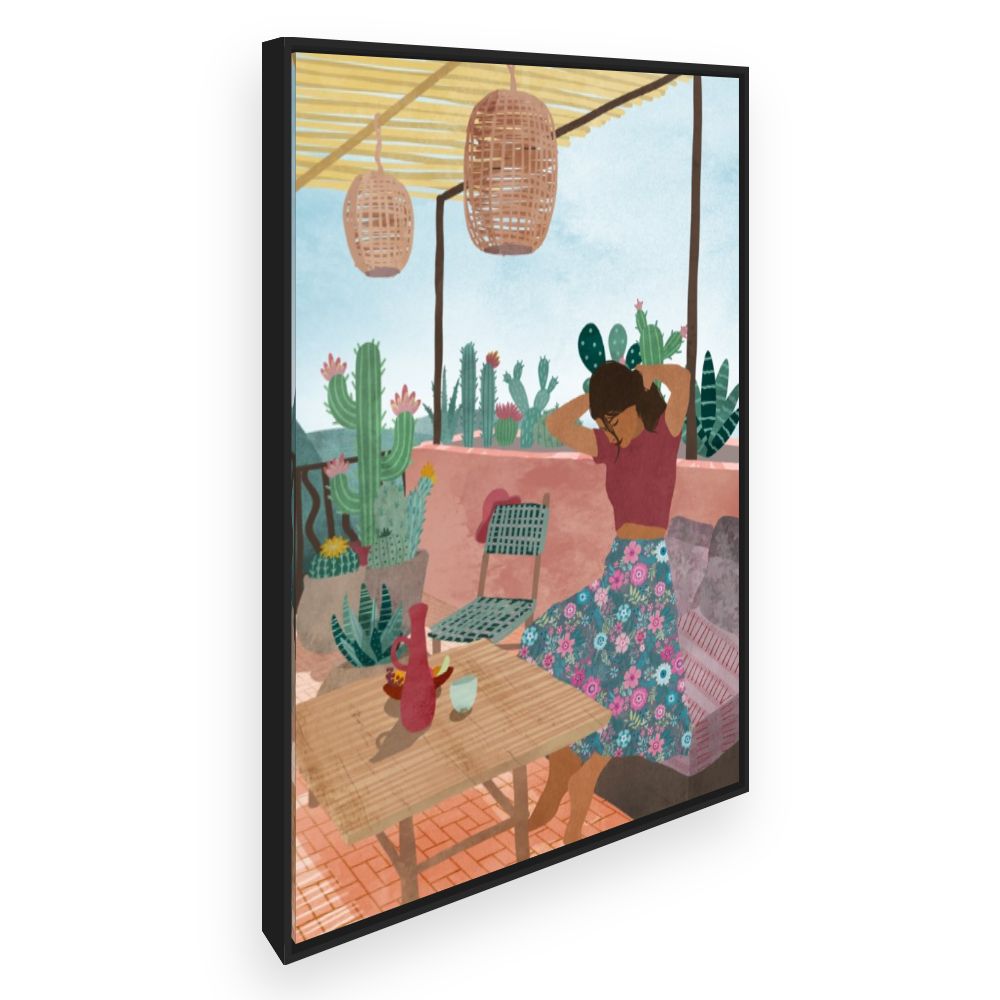 Toile Terrasse ensoleillée