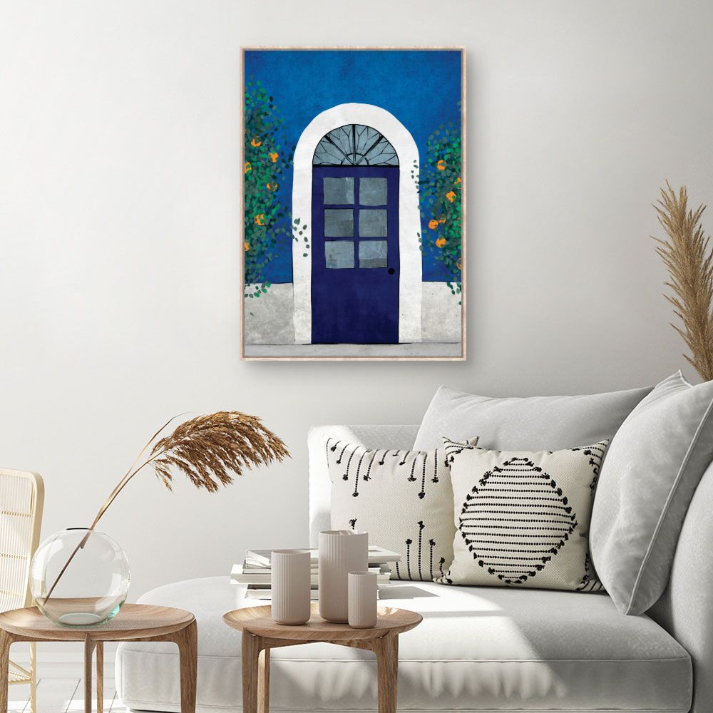 Tableau Porte fleurie