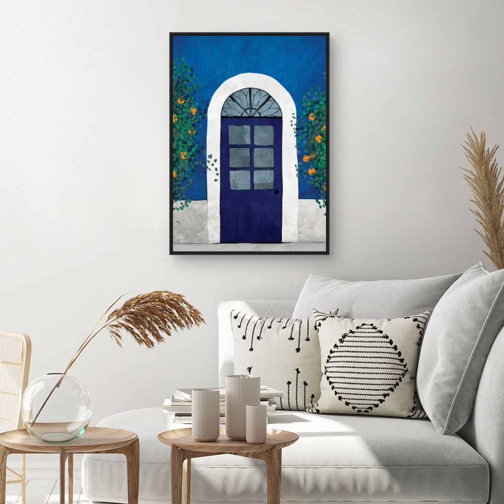 Tableau Porte fleurie