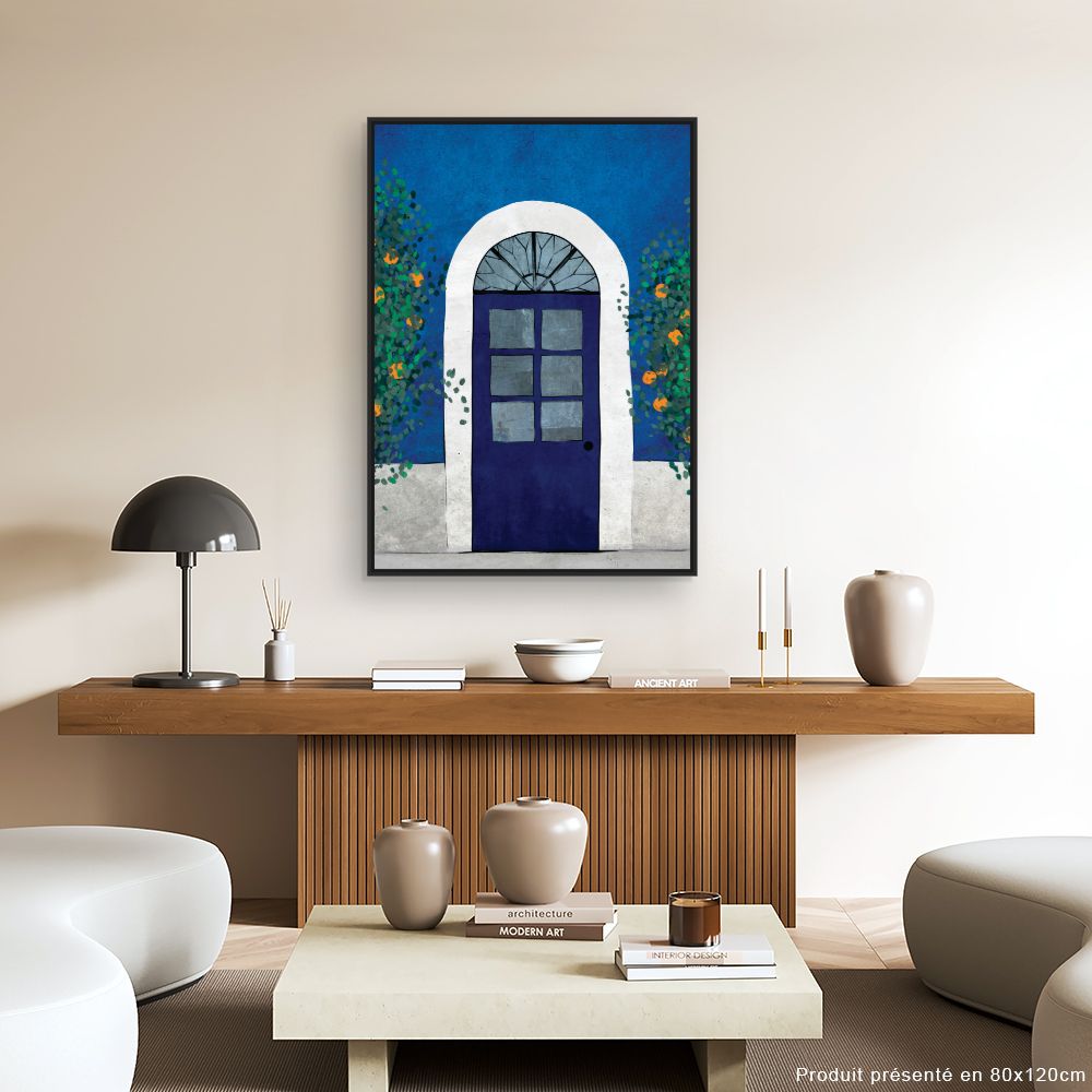 Tableau Porte fleurie