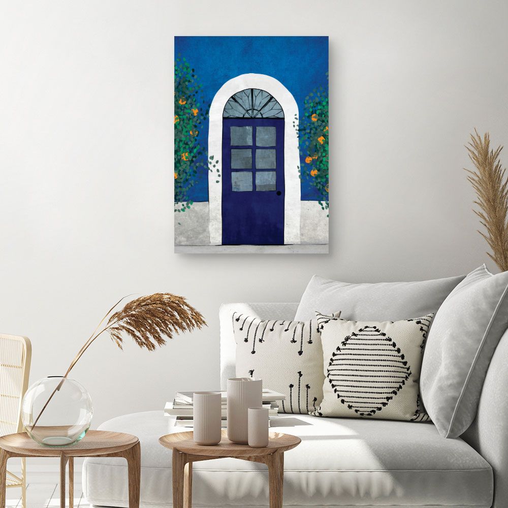 Tableau Porte fleurie