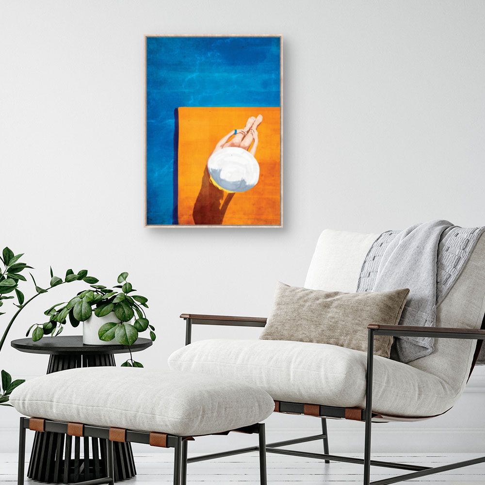 Tableau Été au bord