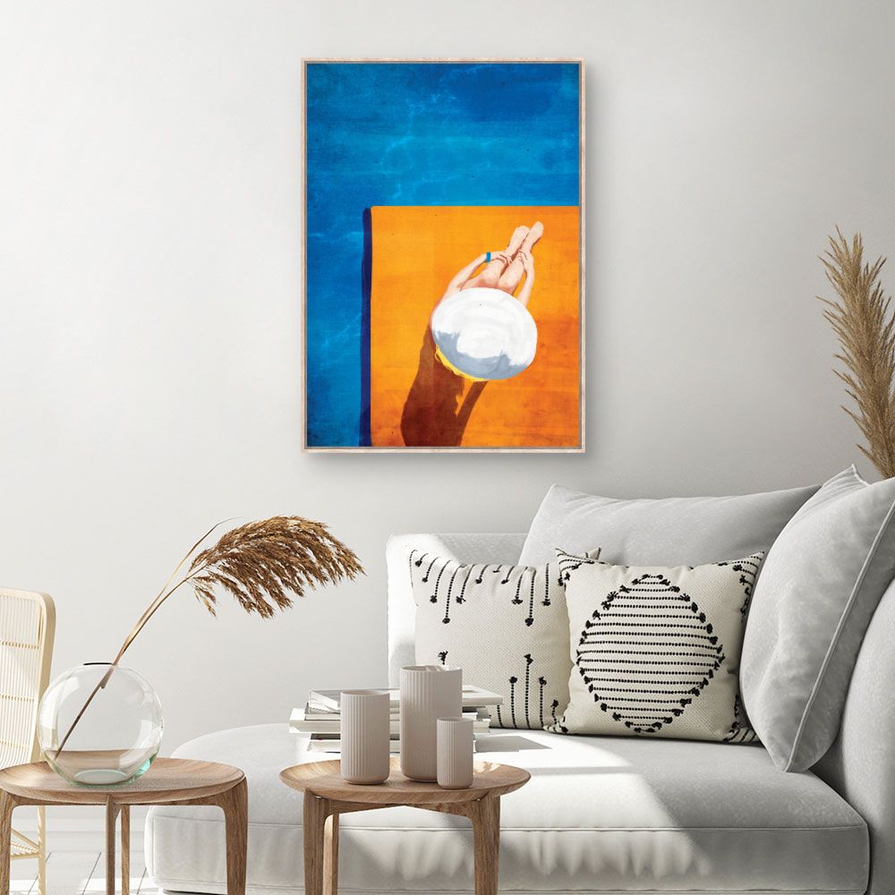 Tableau Été au bord