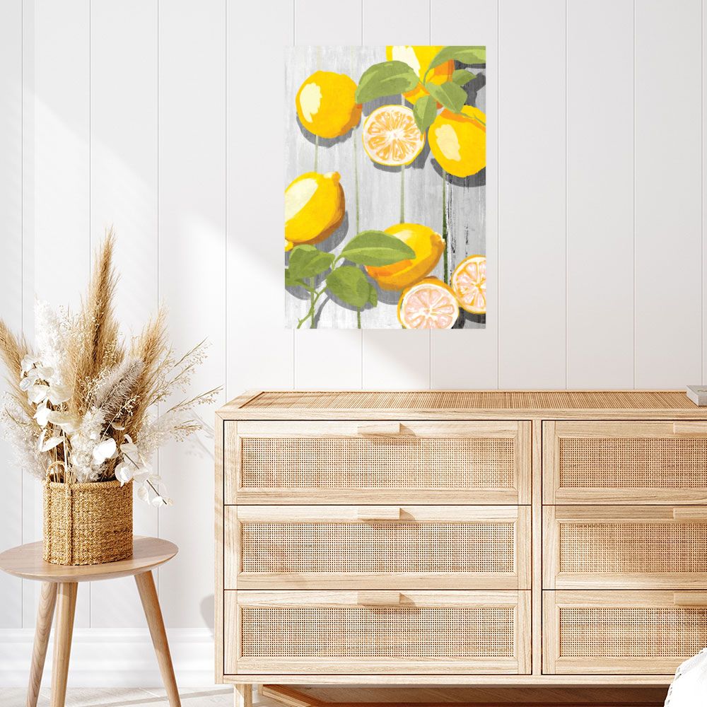 Affiche Citrons éclatants