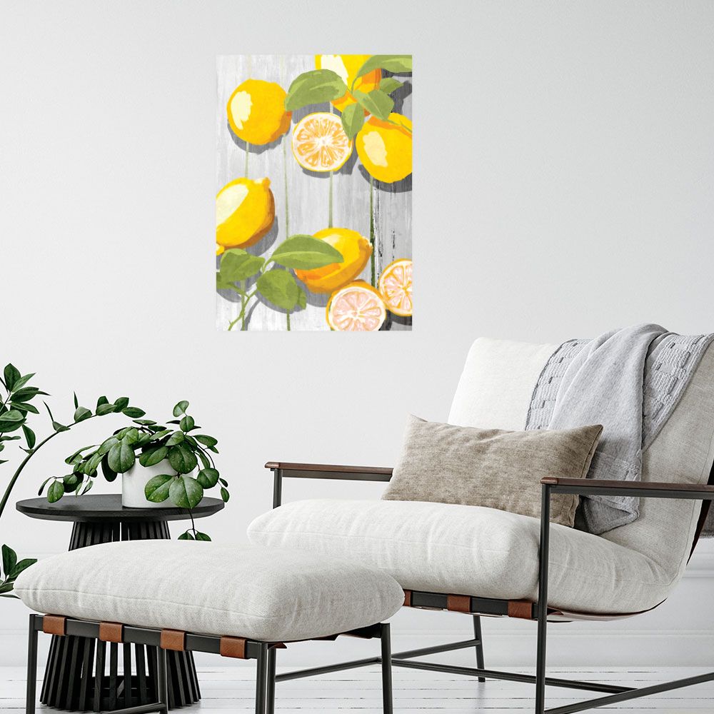 Affiche Citrons éclatants