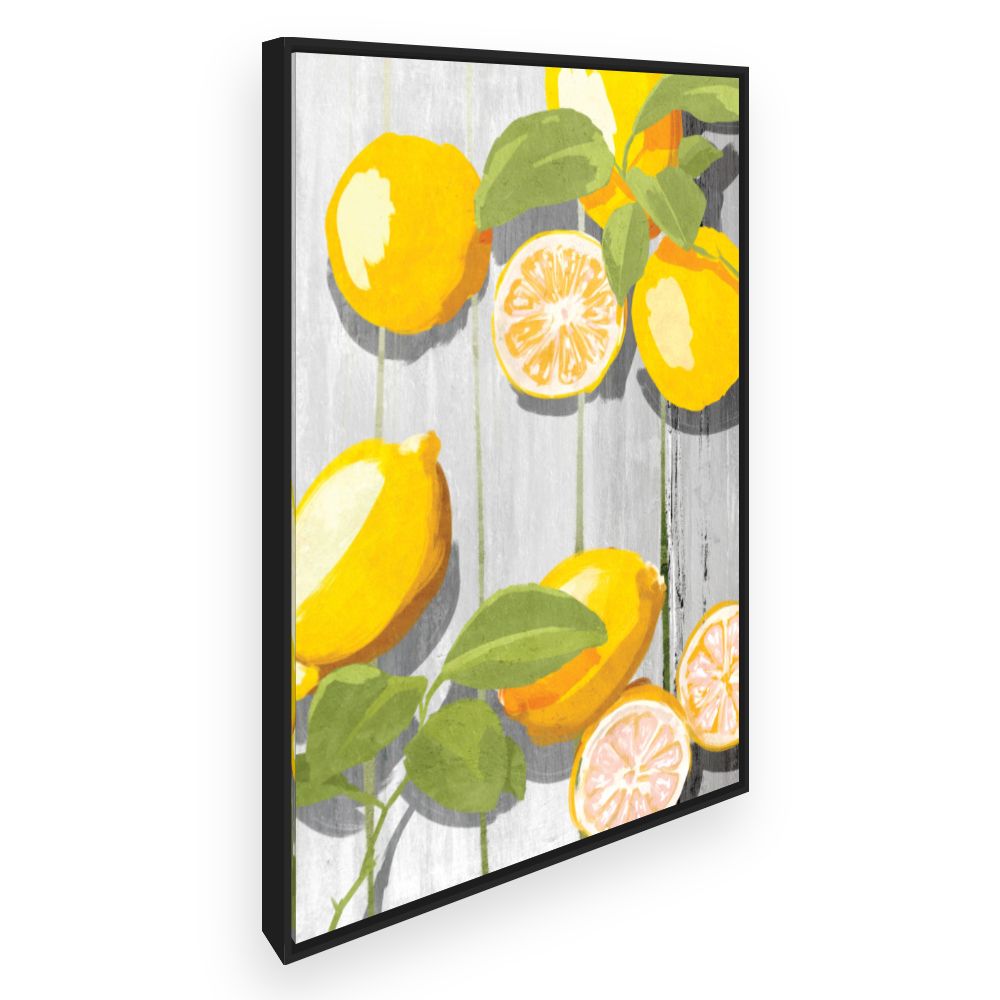 Toile Citrons ensoleillés