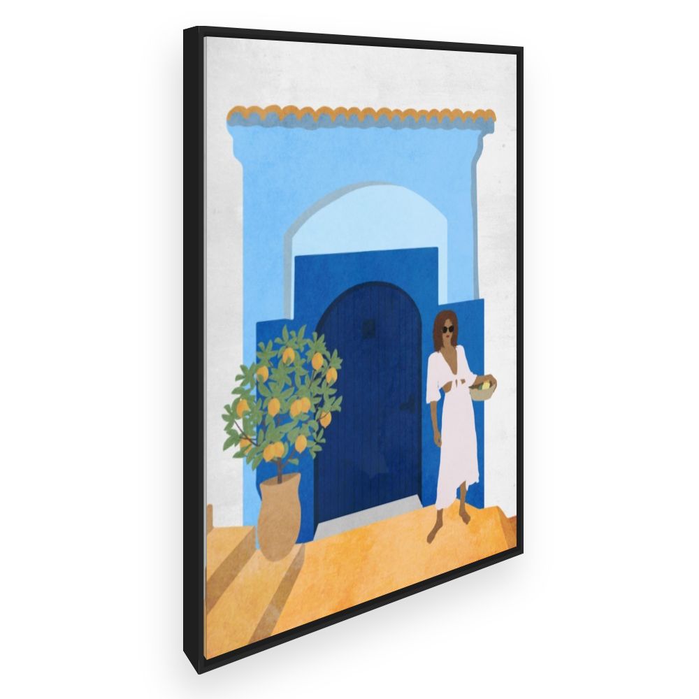 Toile Charme méditerranéen