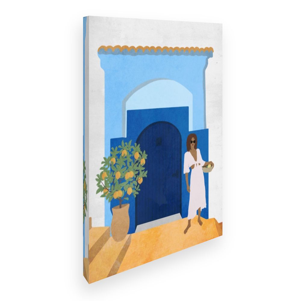 Toile Charme méditerranéen