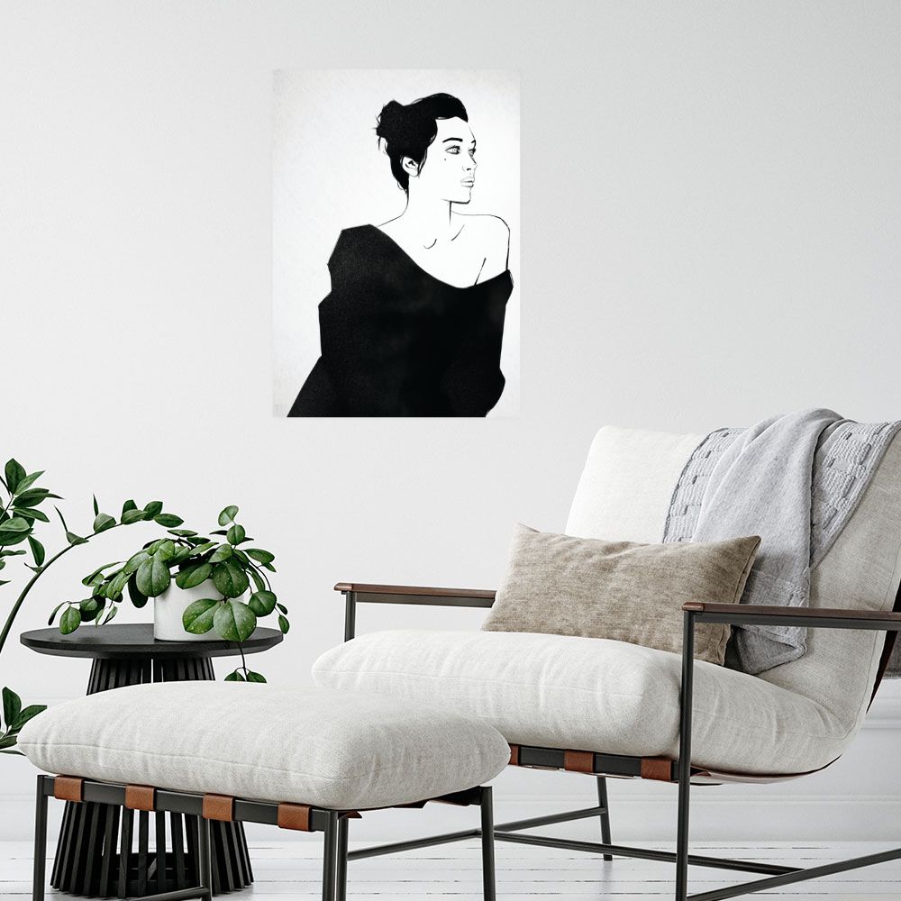 Affiche Portrait élégant