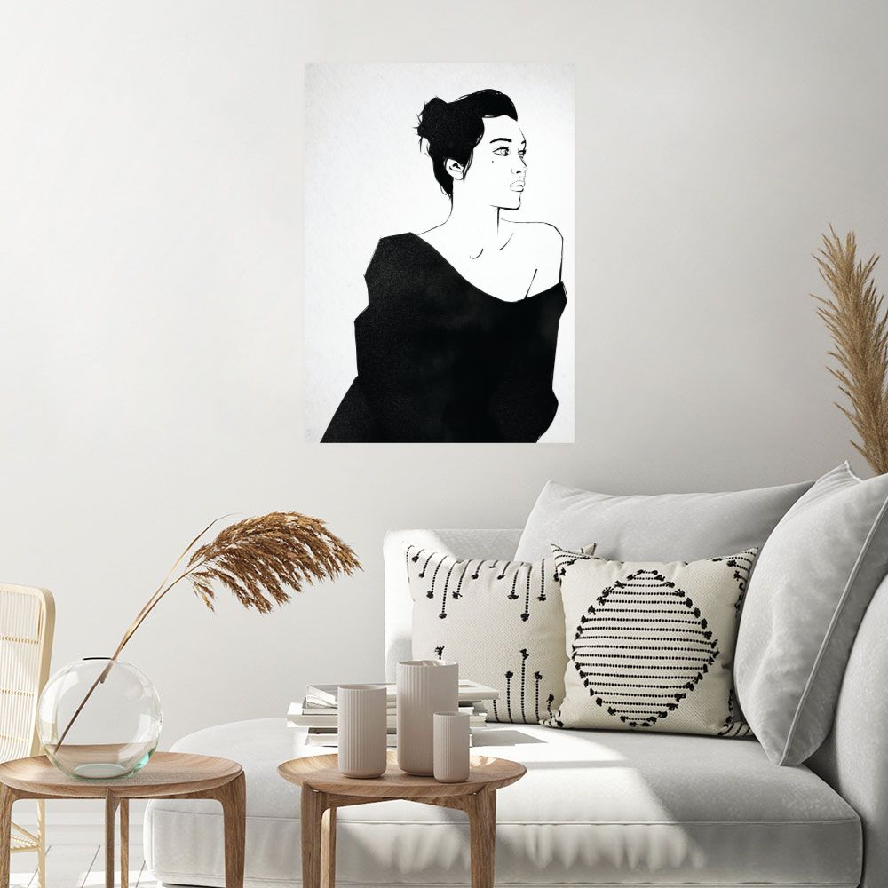 Affiche Portrait élégant