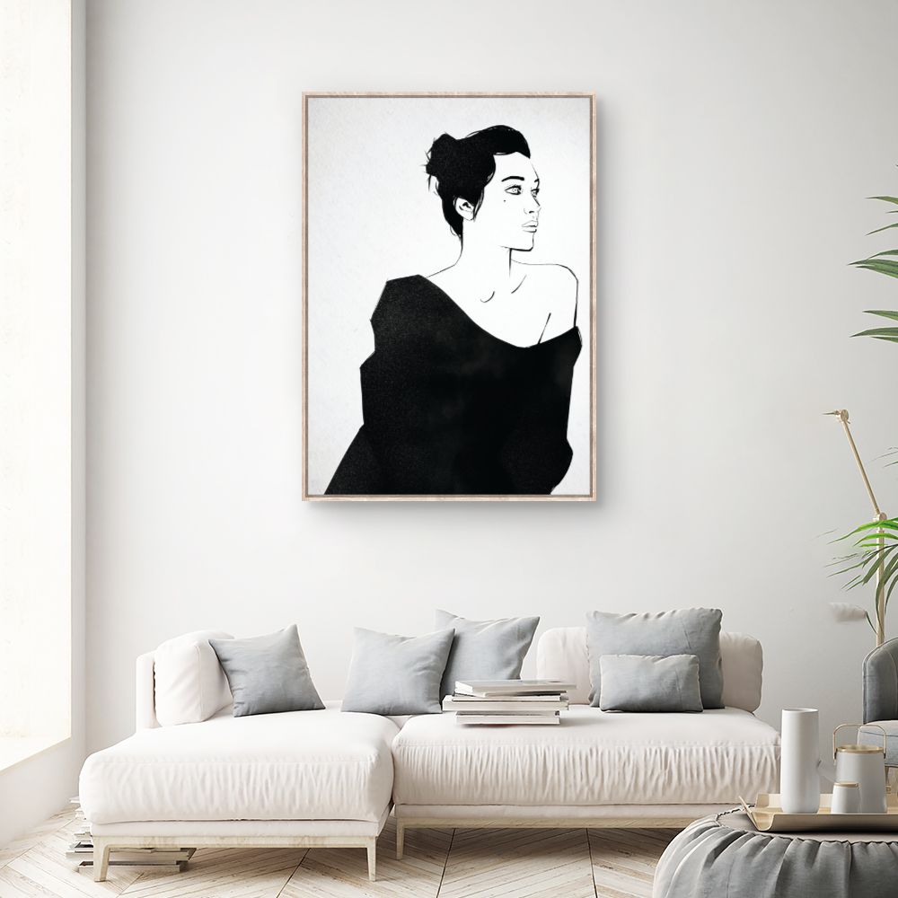 Tableau Portrait élégant