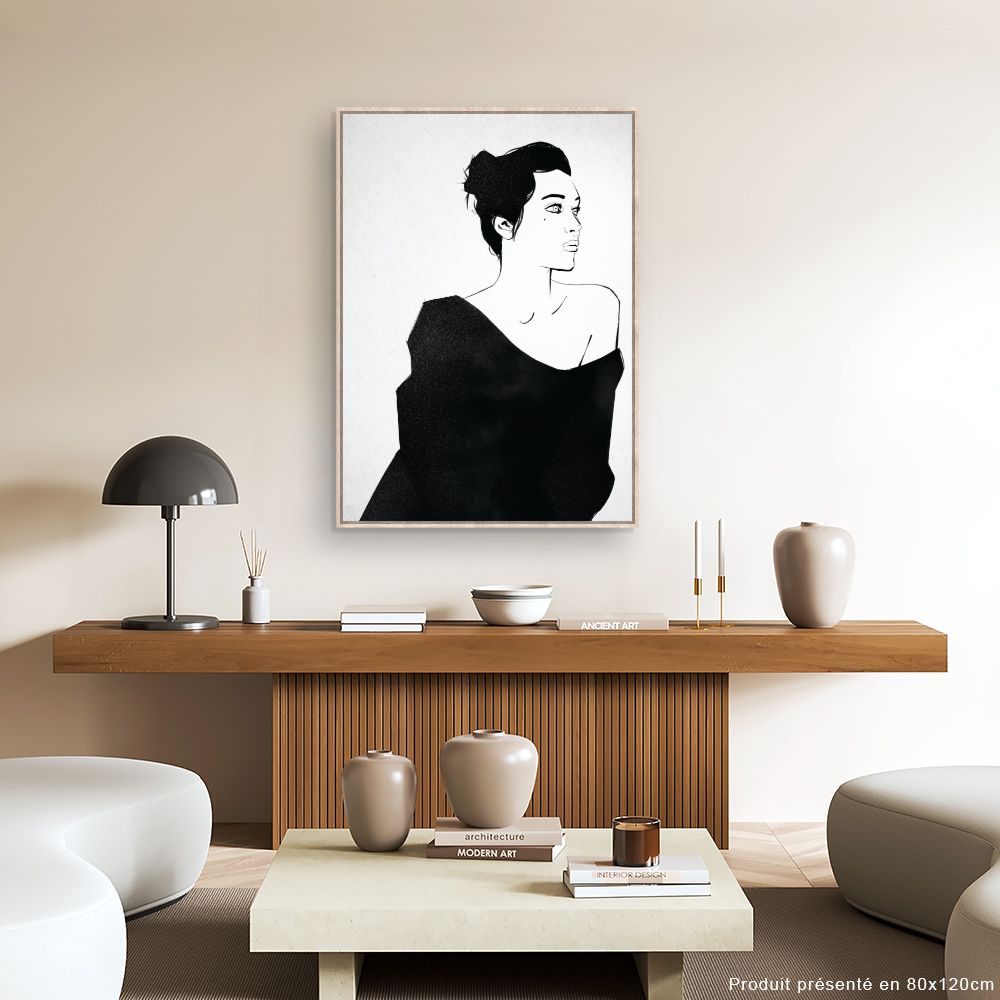 Tableau Portrait élégant