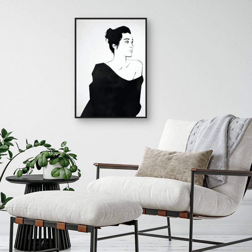 Tableau Portrait élégant