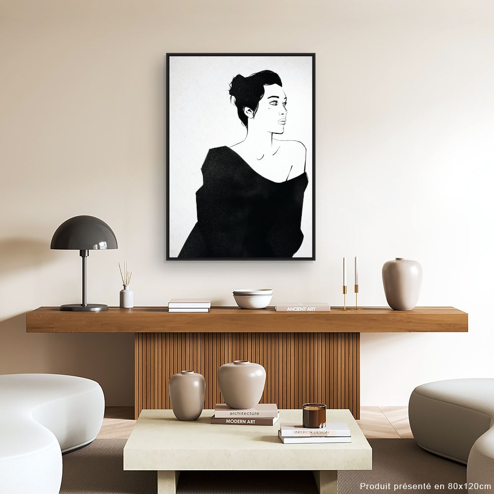 Tableau Portrait élégant