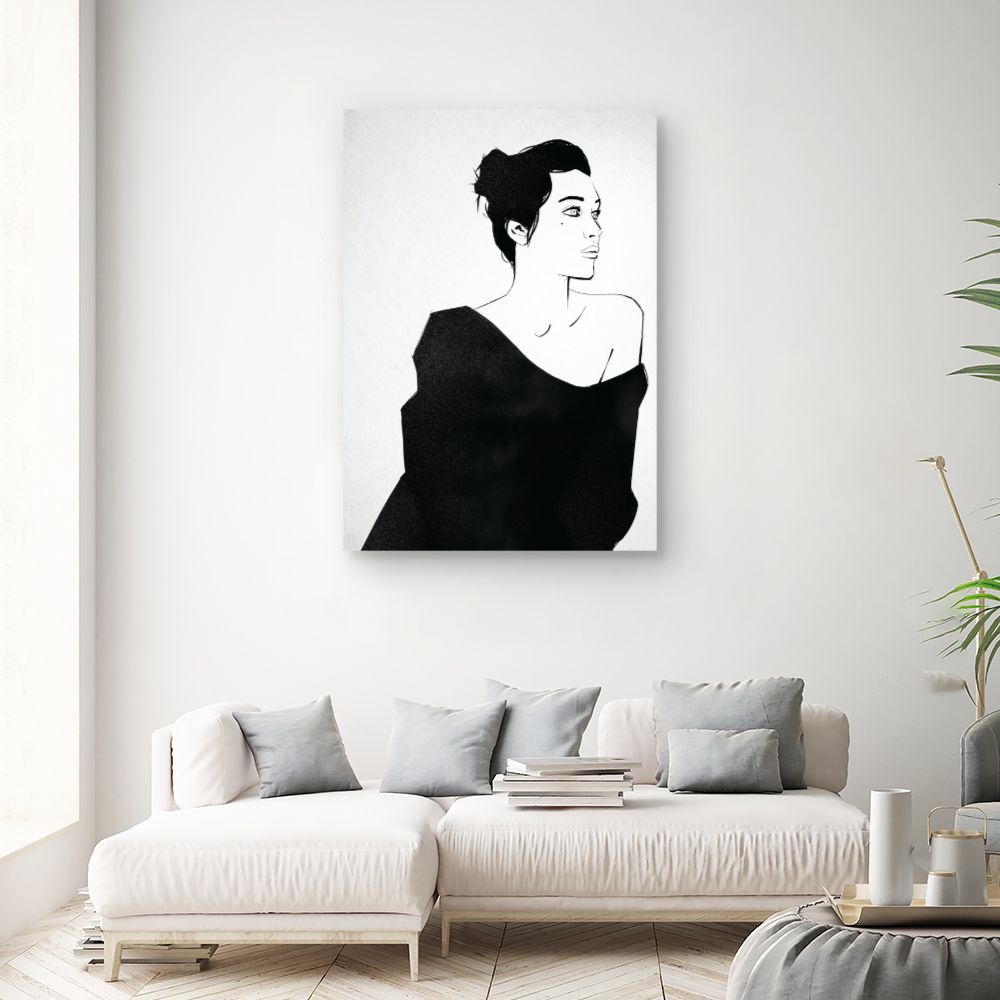 Tableau Portrait élégant