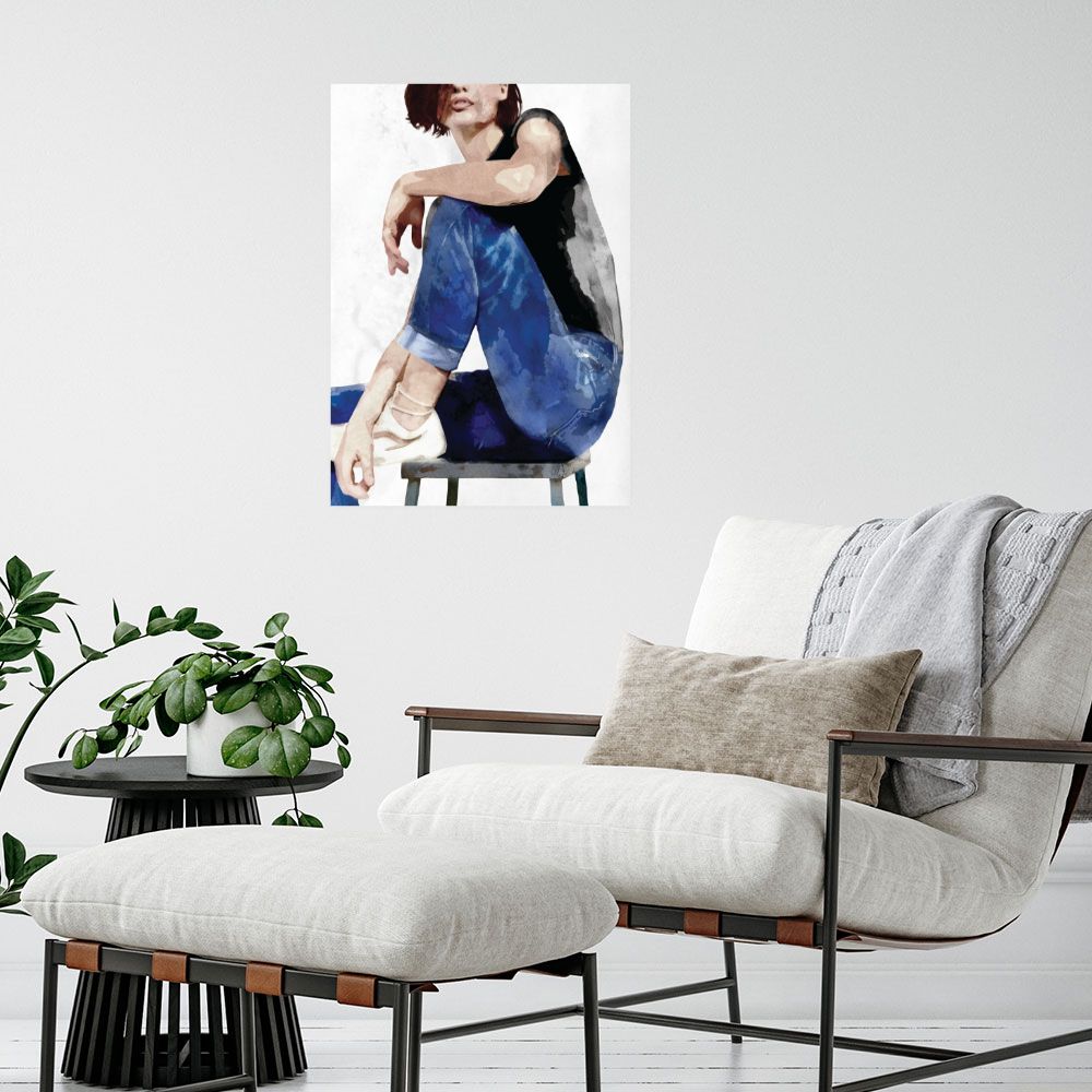 Affiche Posture élégante