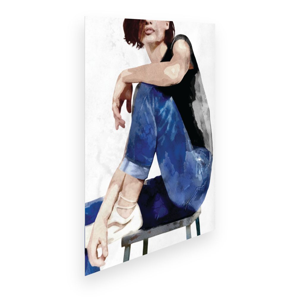Affiche Posture élégante