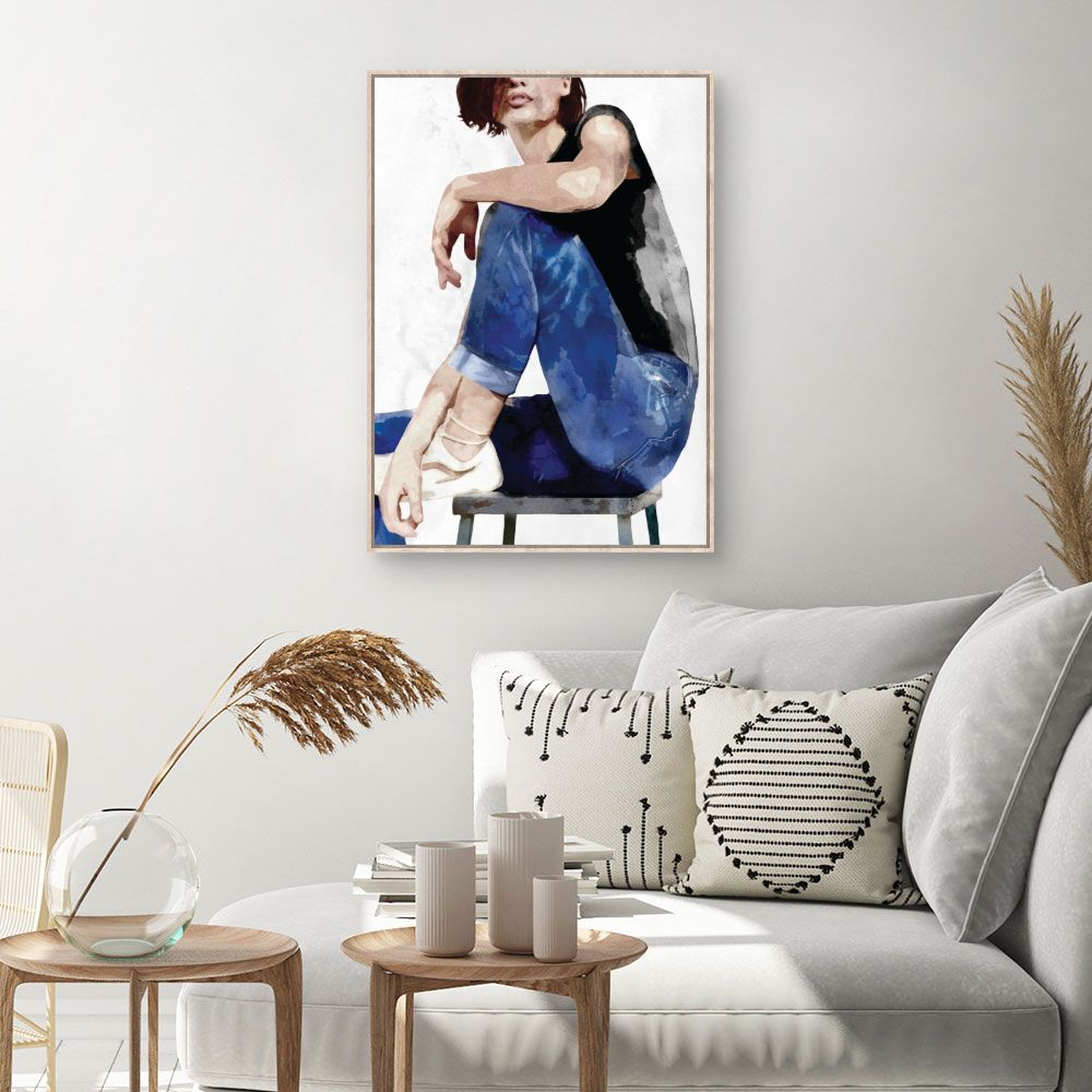 Tableau Silhouette contemporaine stylée