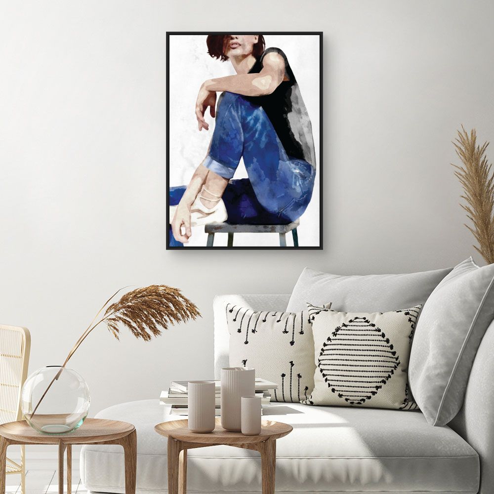 Tableau Silhouette contemporaine stylée
