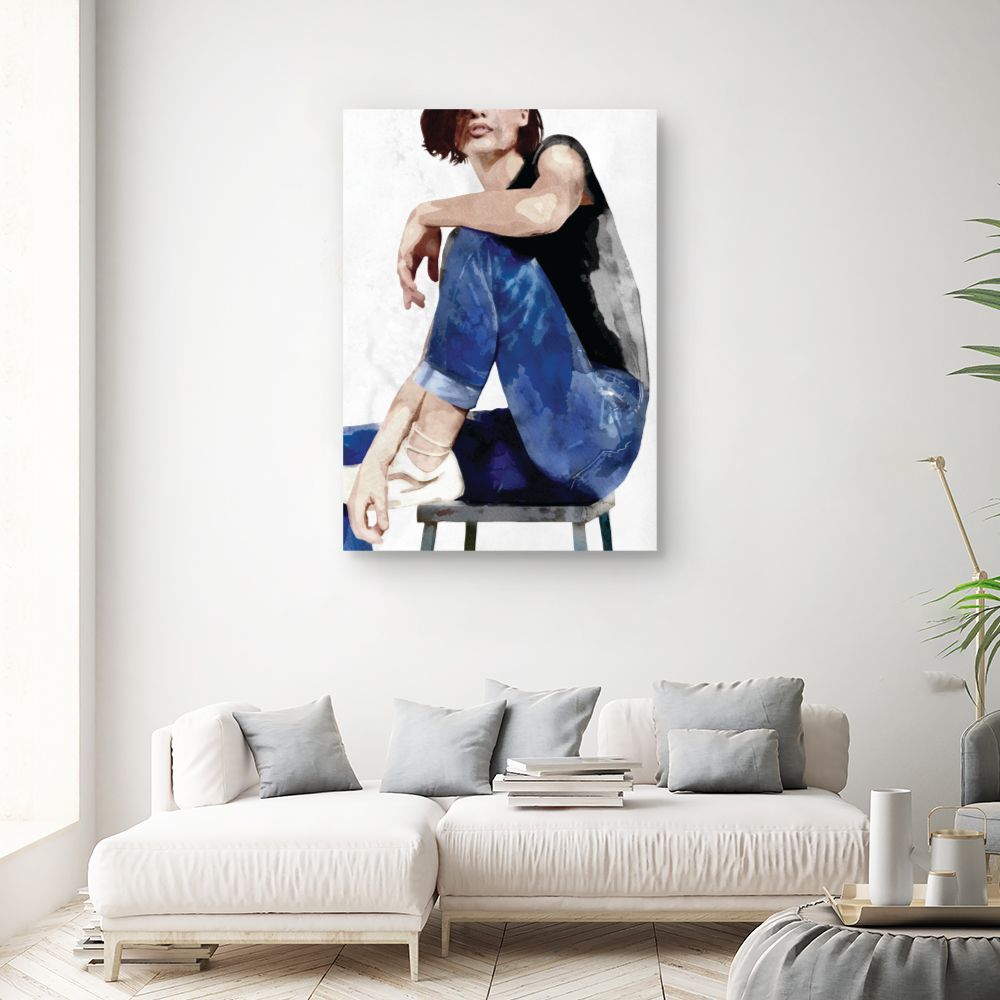Tableau Silhouette contemporaine stylée