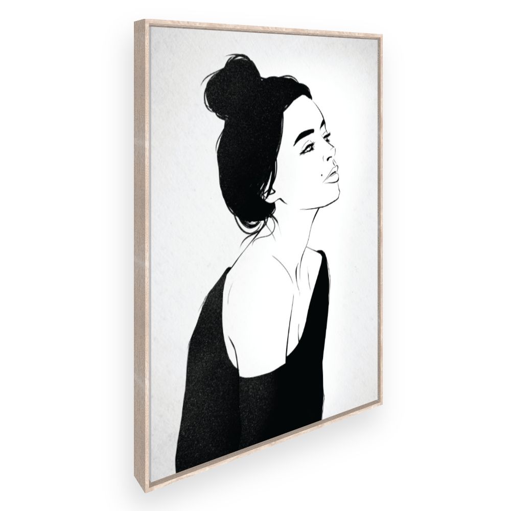Toile Silhouette élégante