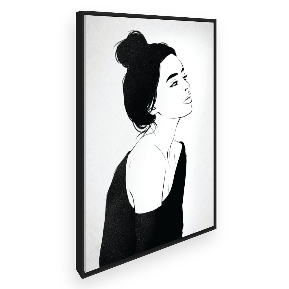 Toile Silhouette élégante