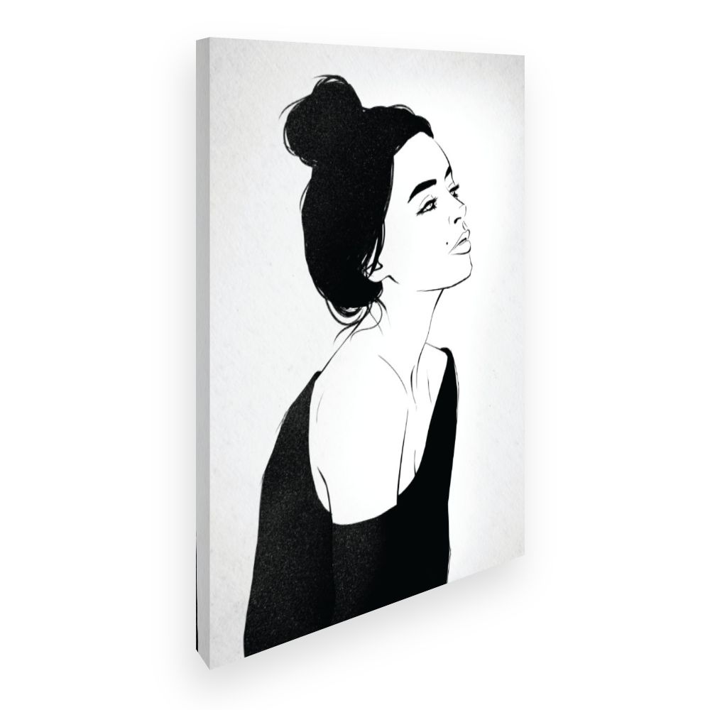 Toile Silhouette élégante