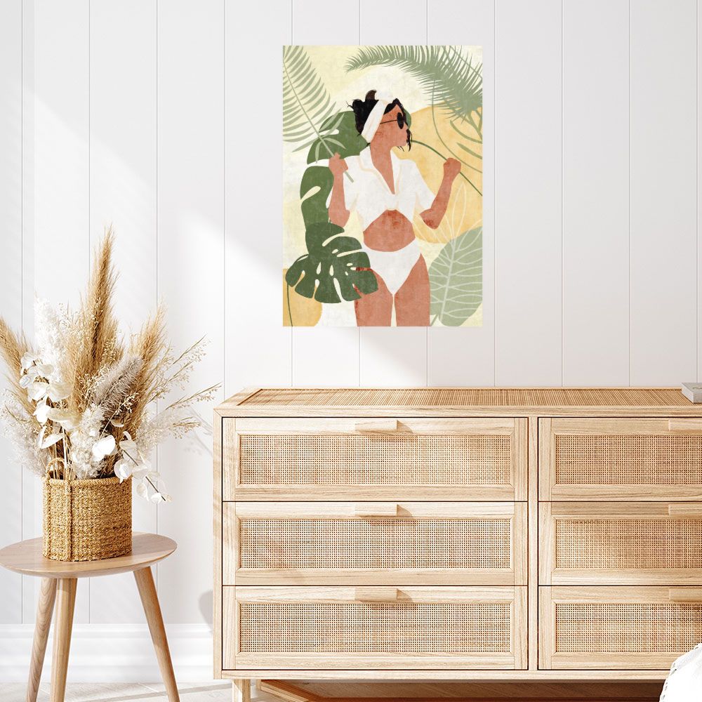 Affiche Élégance estivale