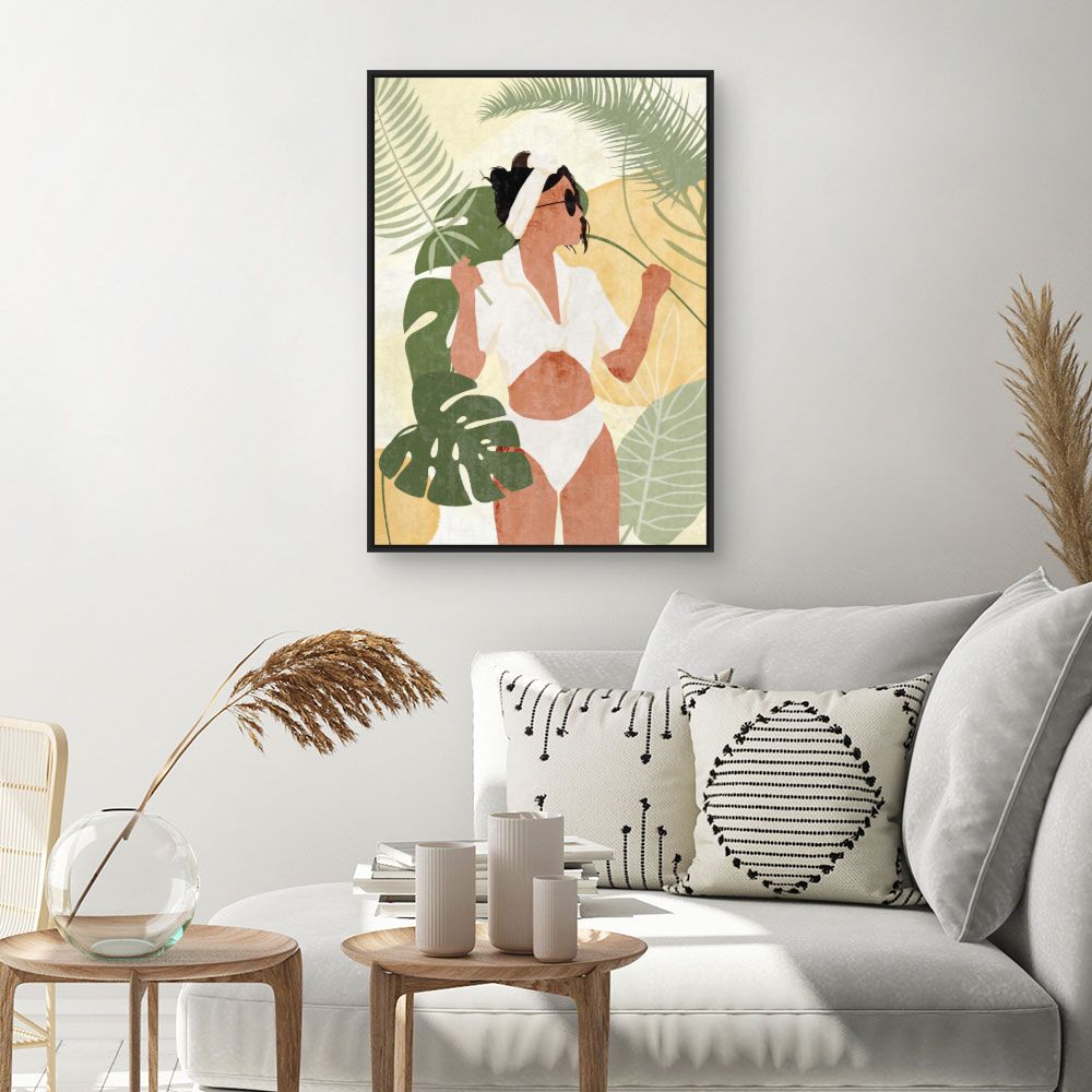 Tableau Femme et nature