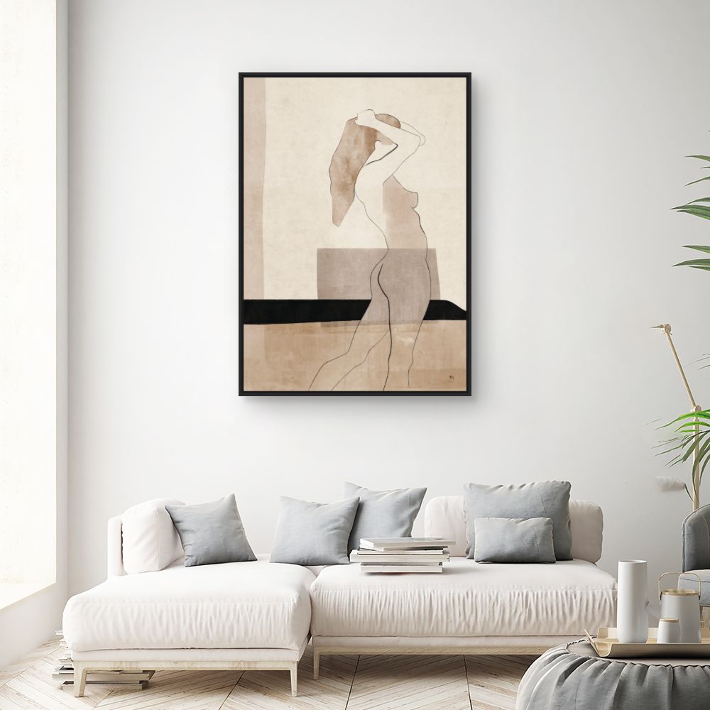 Tableau Silhouette élégante