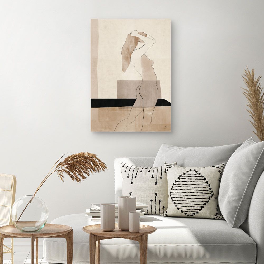 Tableau Silhouette élégante