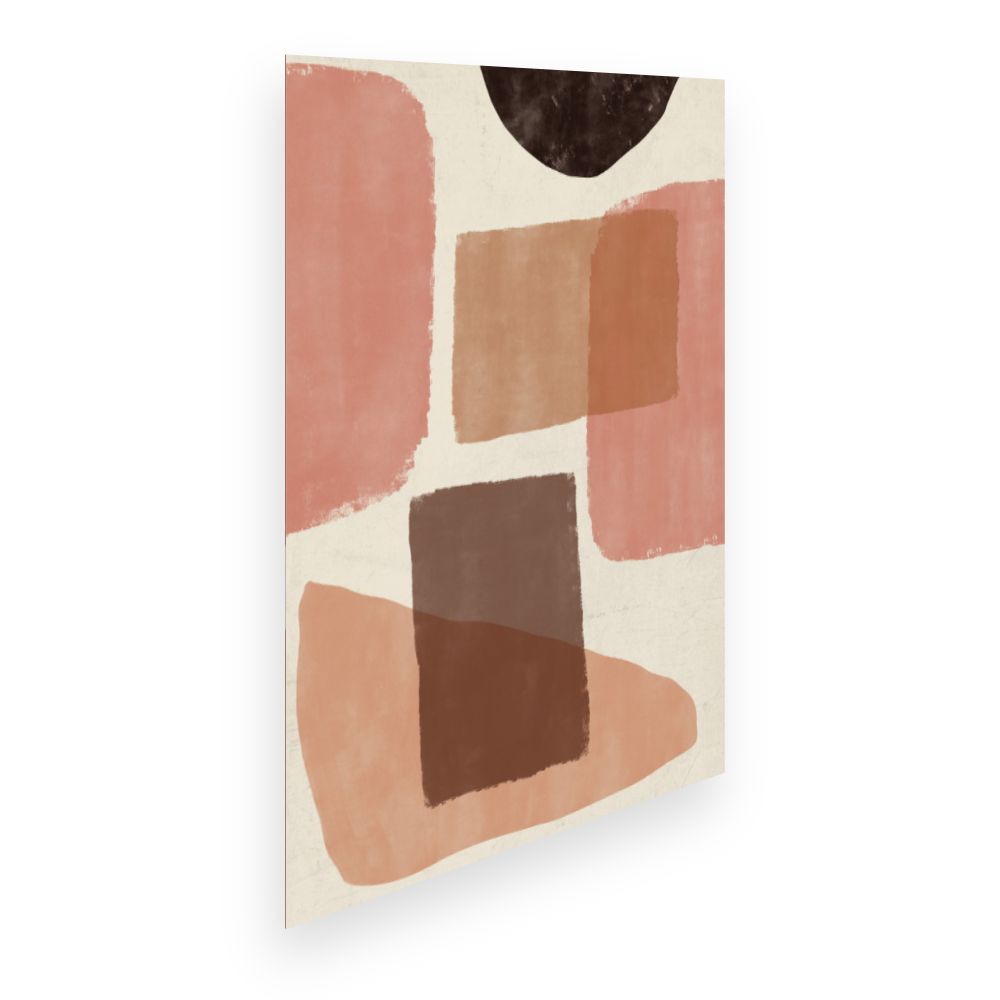 Affiche Formes terre cuite