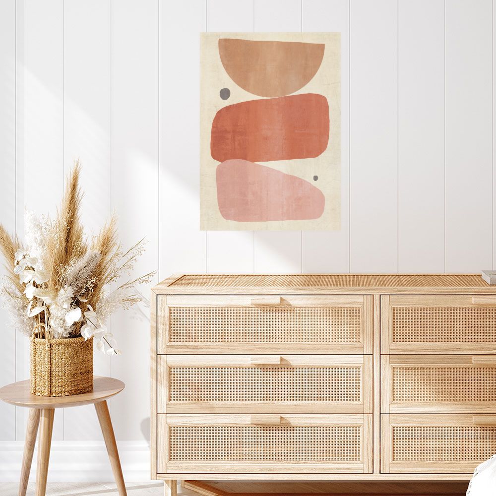 Affiche Formes abstraites organiques