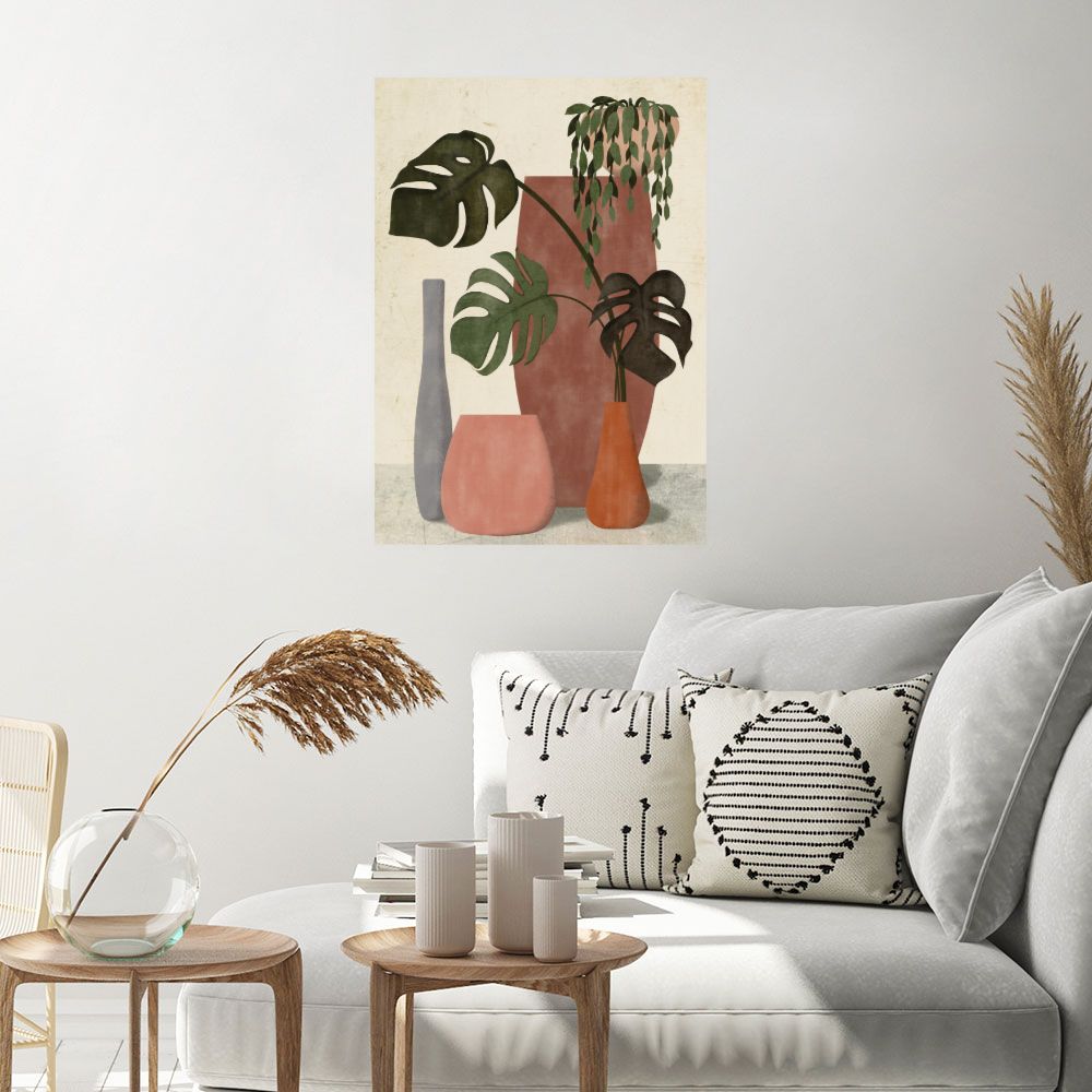 Affiche Plantes et pots