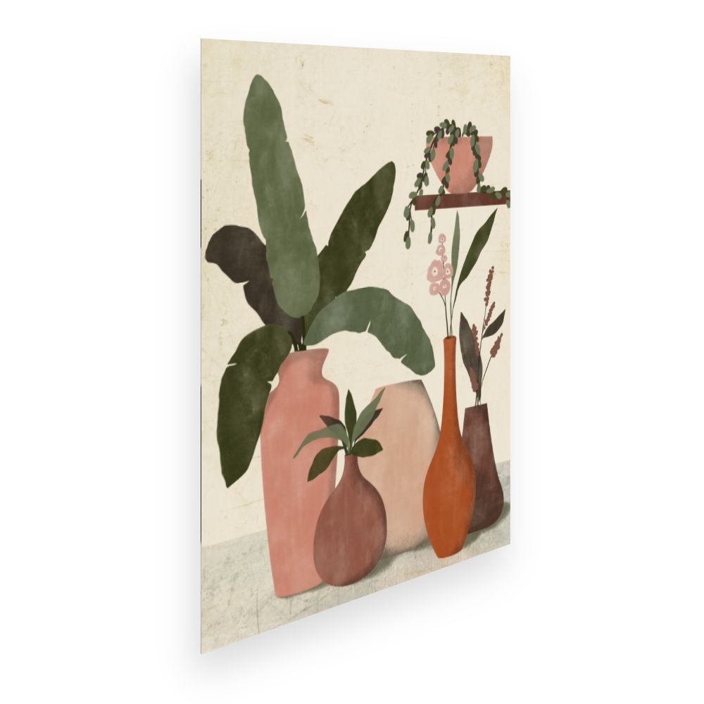 Affiche Plantes et vases