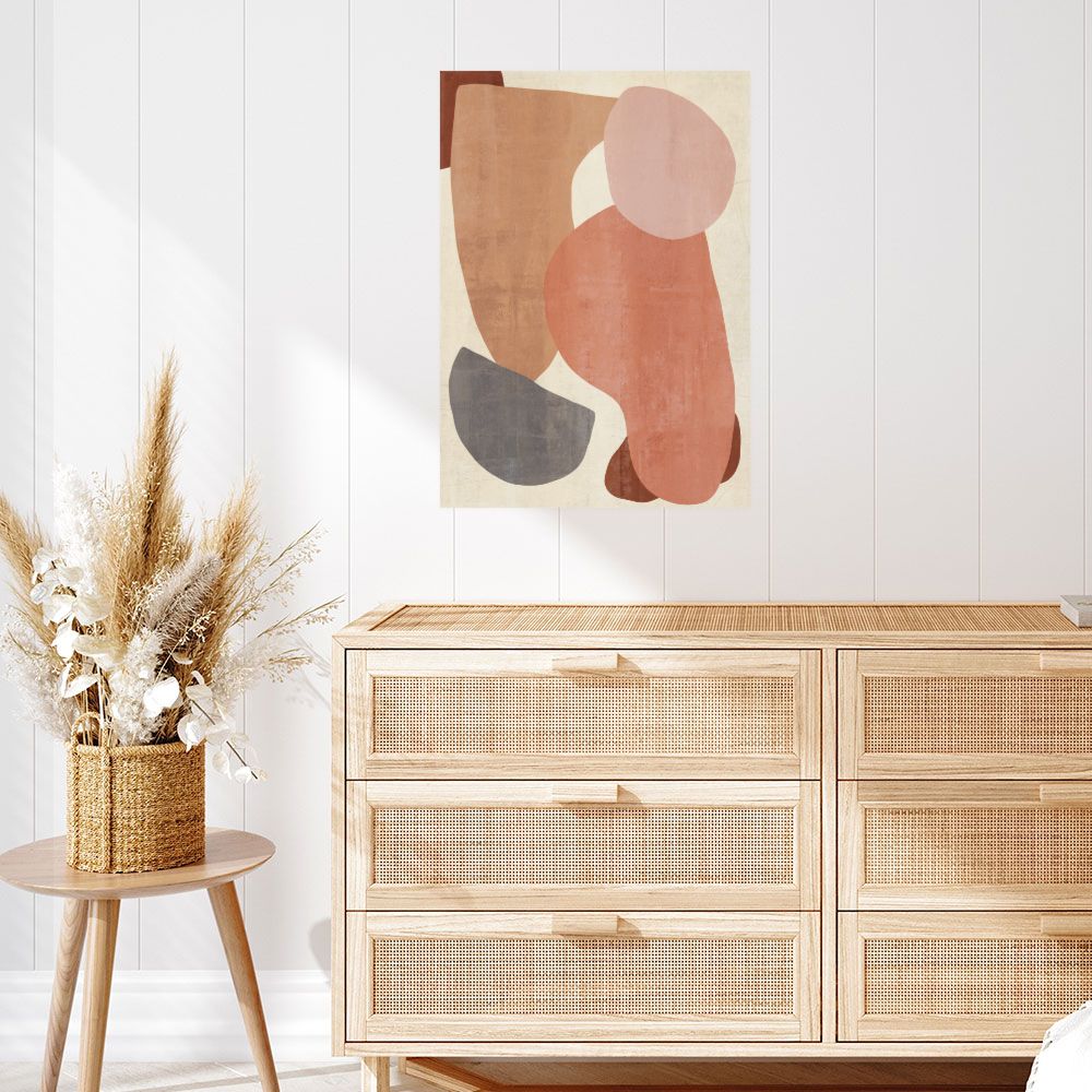 Affiche Formes organiques élégantes