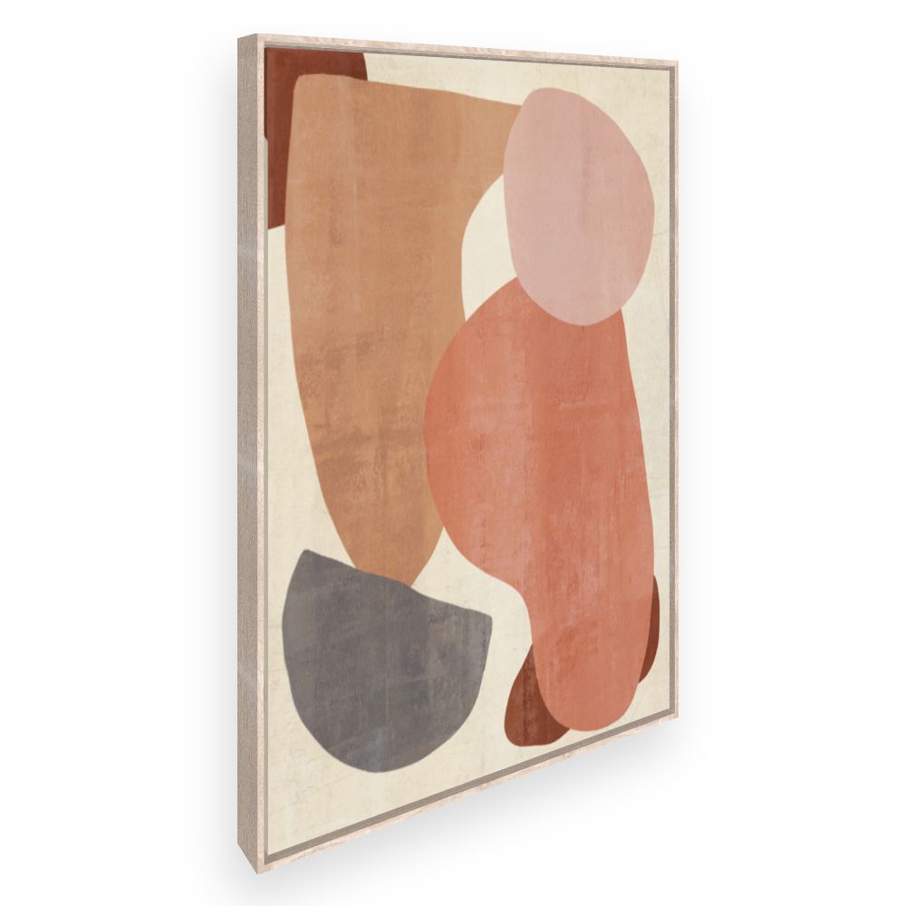 Toile Formes abstraites douces