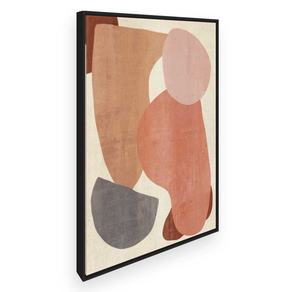 Toile Formes abstraites douces